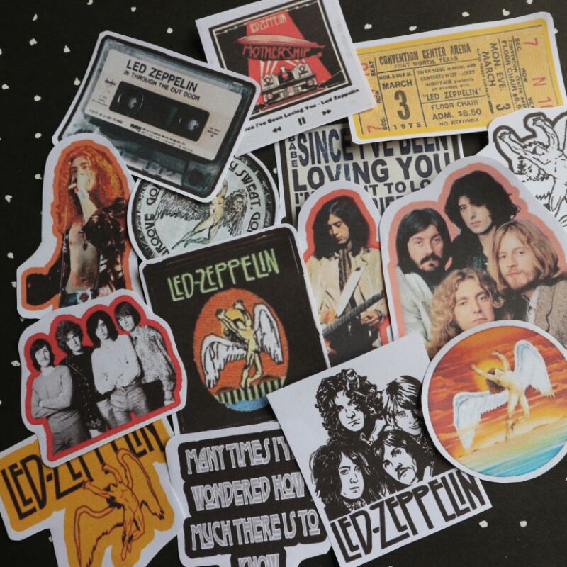 

[15PCS] STICKER LED ZEPPELIN ISI 15 STICKER