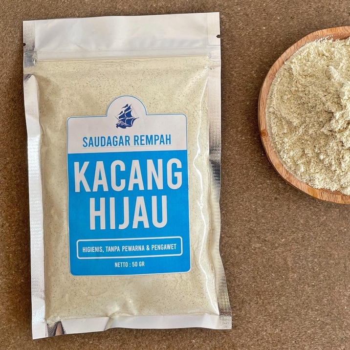 

Kacang Hijau Kupas Bubuk/ Serbuk 100% Murni Tanpa Campuran