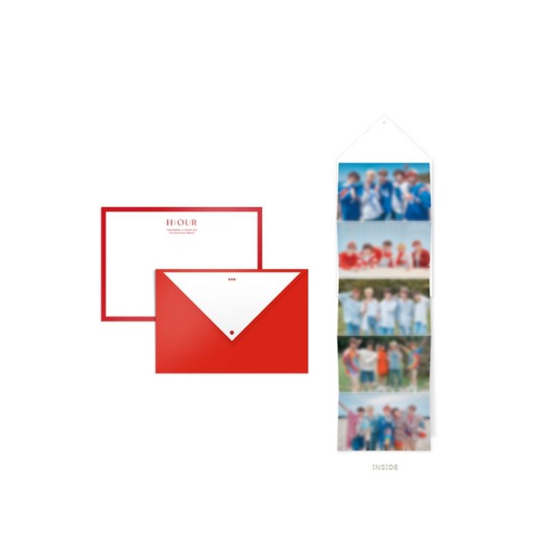 Accordion Folding Poster TXT 2nd Photobook H:OUR