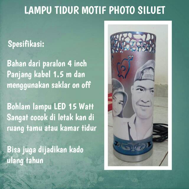 Lampu Tidur dari paralon