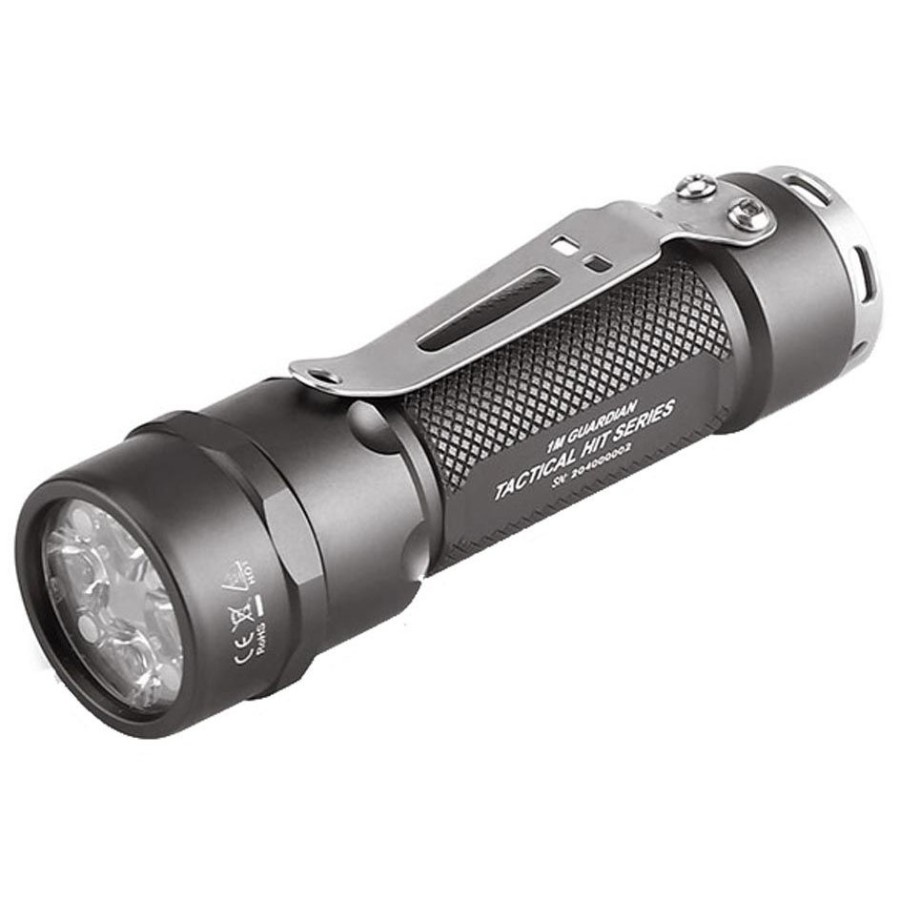 JETBeam EC26 EDC Senter LED Mini 4 CREE XP-L HI 3600 Lumens - Black