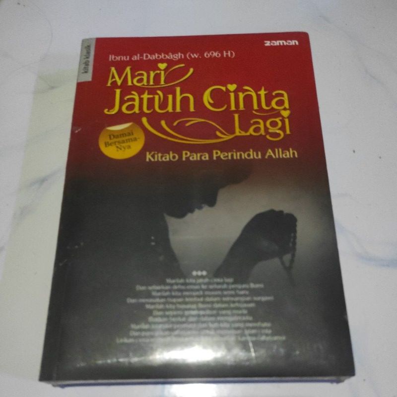 Mari Jatuh Cinta lagi, kitab para perindu Allah