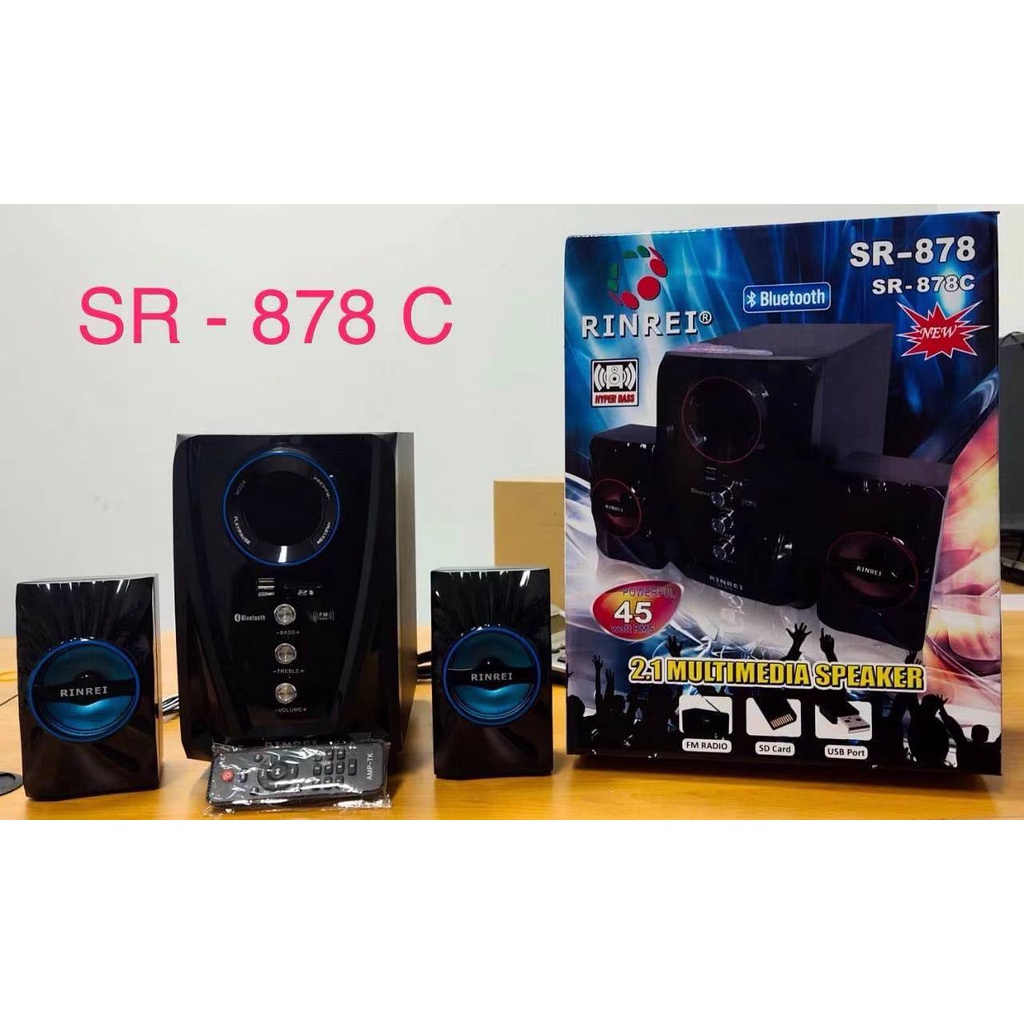 SPEAKER BLUETOOTH RINREI 878C