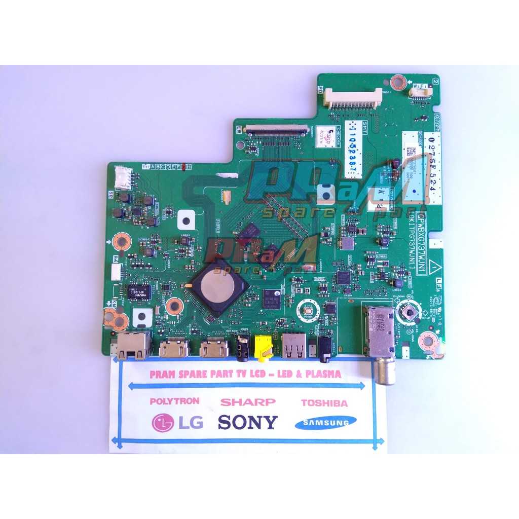 Mainboard tv SHARP 40LE380 - Elektronik tv MB 40LE380 - Mainboard tv led 40LE380X - ORIGINAL MODUL