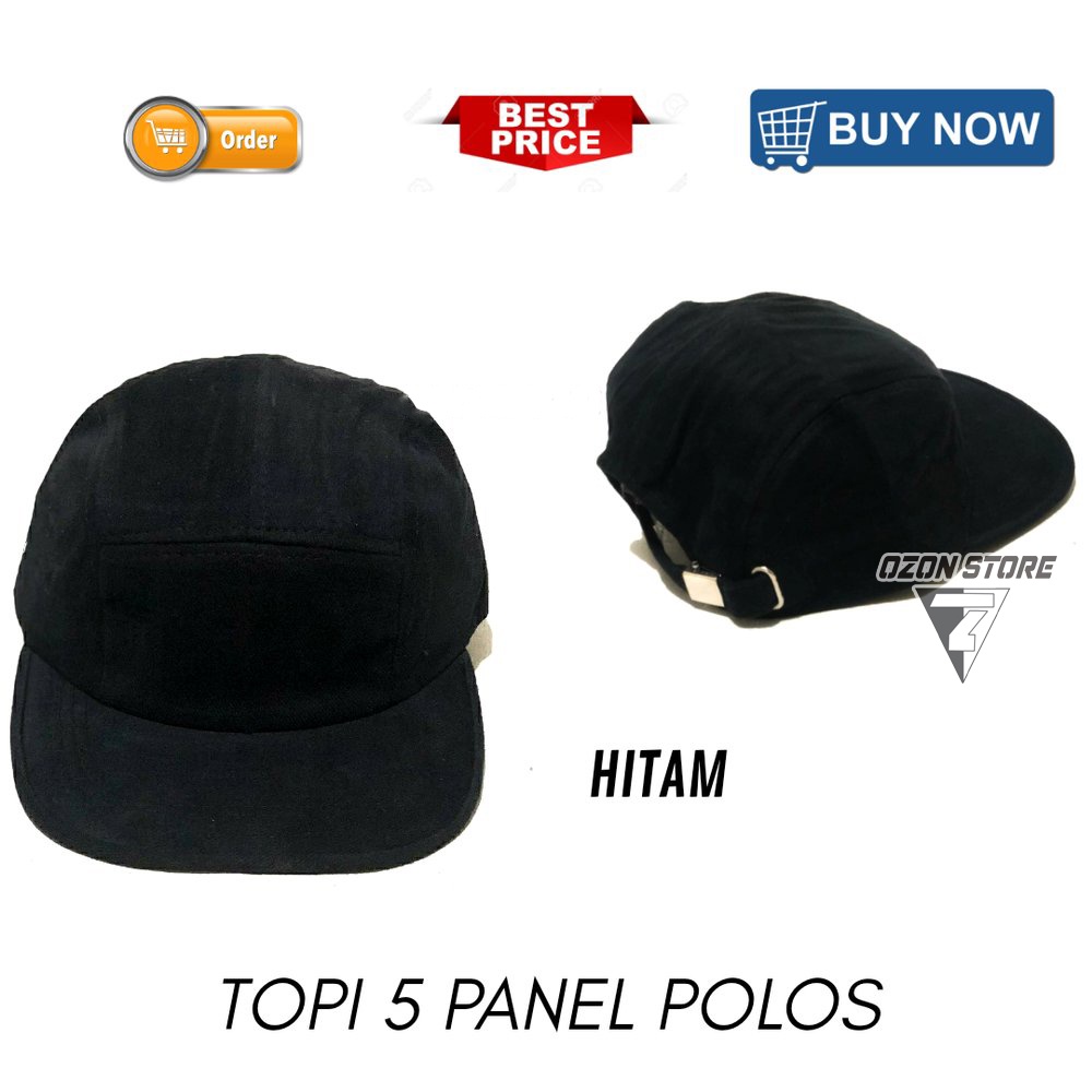 Topi Distro Pria Topi Distro 5 Panel Pria Topi 5 Panel Cap Topi Snapback Distro Polos