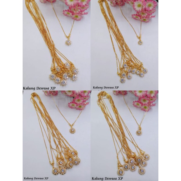 Kalung dewasa plus Liontin senyawa fashion wanita