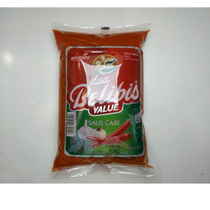 

Model Baru Dua Belibis Value Pack Saus Cabe 1 KG !!