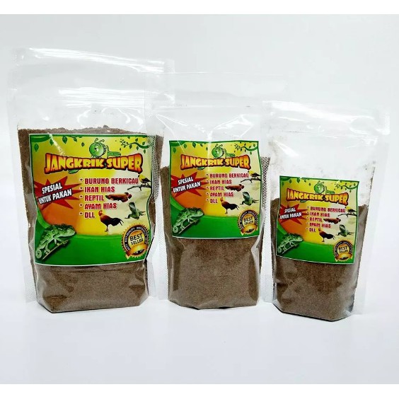 JUAL TEPUNG JANGKRIK MURNI UNTUK PAKAN BURUNG | Shopee Indonesia