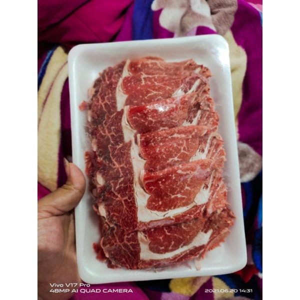 

Beef slice Ribeye 1kg