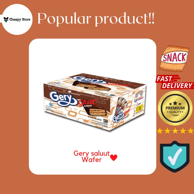 

Gery Saluut (Salut) Wafer isi 24pcs