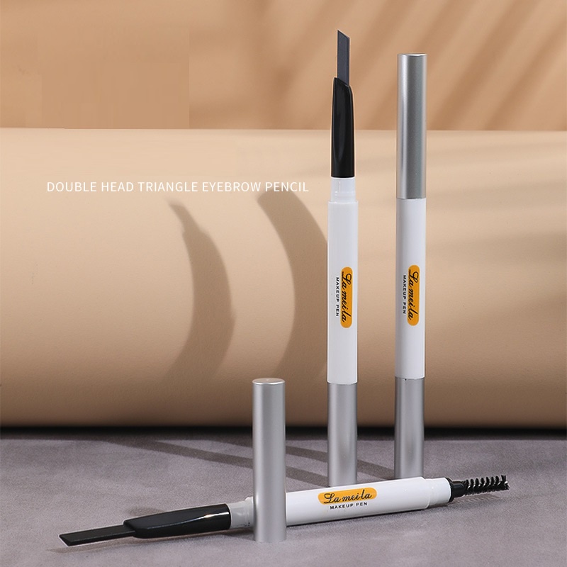 LAMEILA EYEBROW NEW ~ PENSIL ALIS PUTAR BERKEPALA DUA ~ TIDAK MUDAH LUNTUR 804