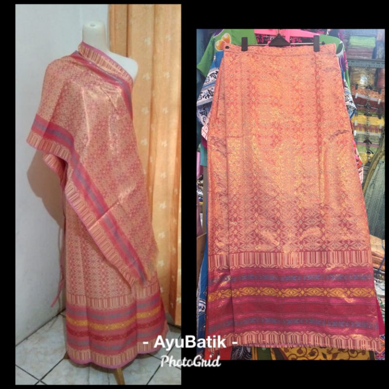 SET ROK SONGKET PALEMBANG/ROK SONGKET/ROK SONGKET JADI