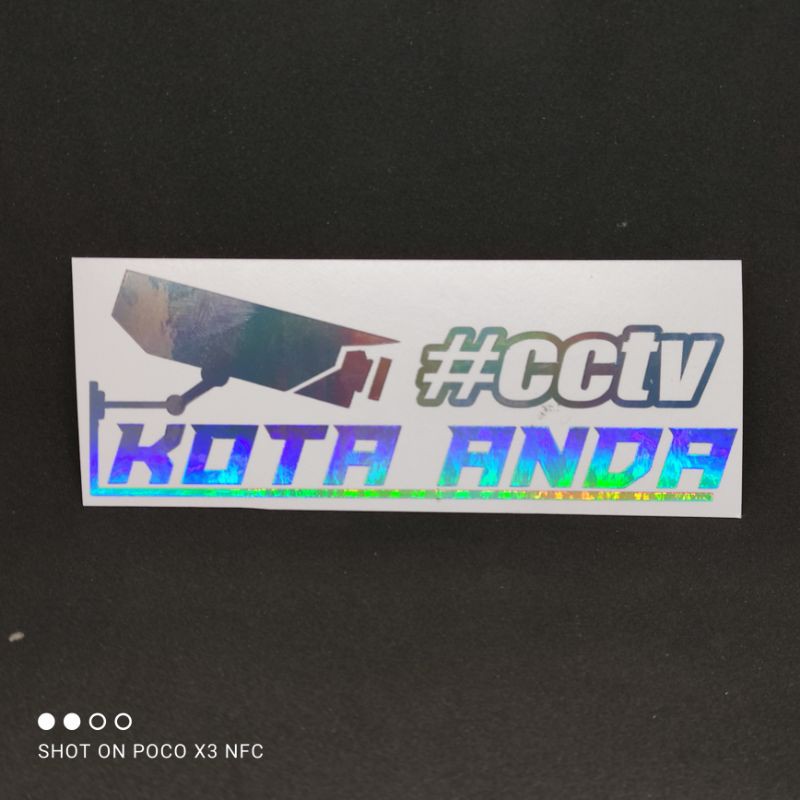 stiker cctv mania - cutting stiker cctv truk costum