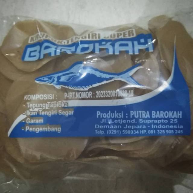 

Krupuk tengiri Super (Biru)