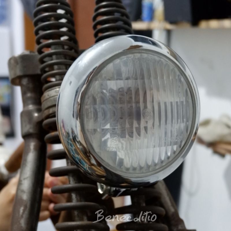 Lampu Depan / Headlamp Depan Classic Custom Chopper Bobber