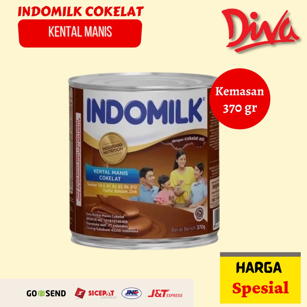 

[370gr] Indomilk Kental Manis Coklat
