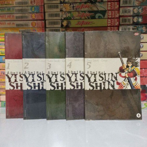 Komik M&C Ori ADMIRAL YISUN SHIN 1 Sampai 5 Tamat 5 Buku
