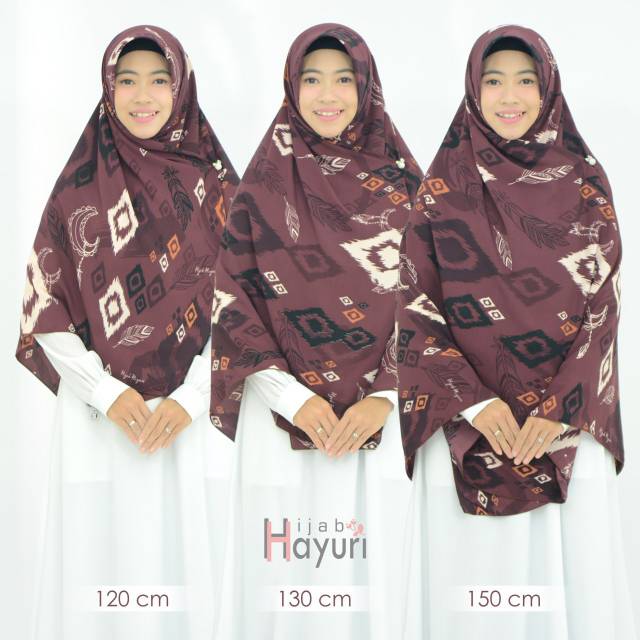 130cm Motif Gayatri Hijab Hayuri