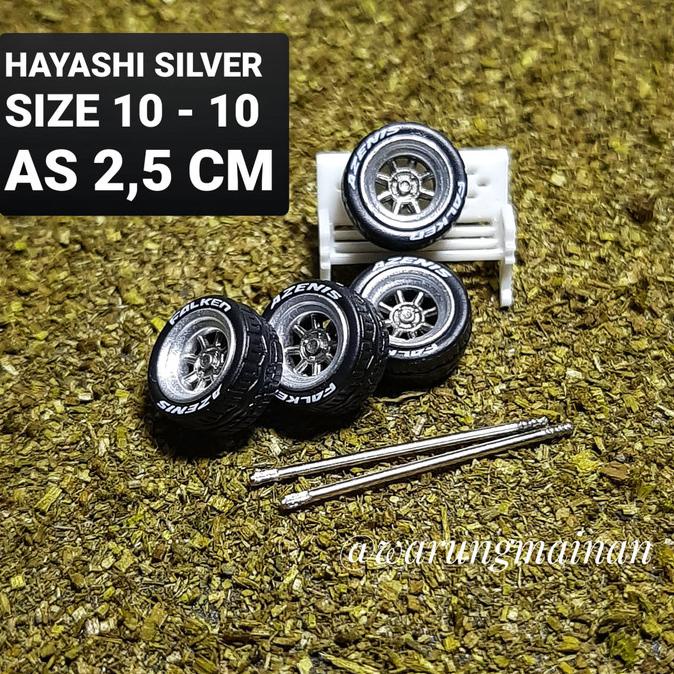 Produk Ban Karet Cm Advanced Hayashi For Hot Wheels,Tomica,Majorette,Mini Gt Bergaransi