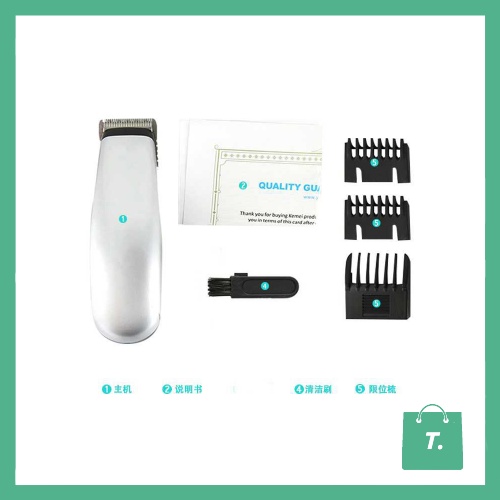 Taffware Alat Cukur Rambut Elektrik Hair Trimmer Shaver - KM-666