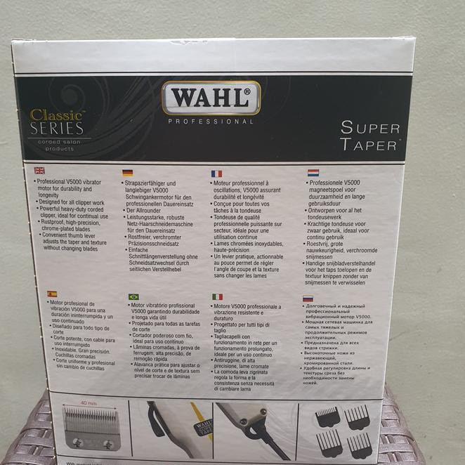 ORI alat cukur rambut clipper wahl / wahl super taper set / cukuran