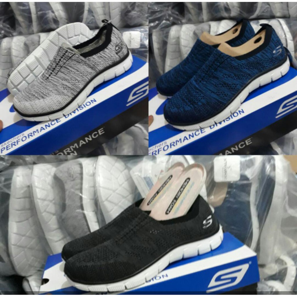 Sepatu wanita slop cewek Skechers Empire woman