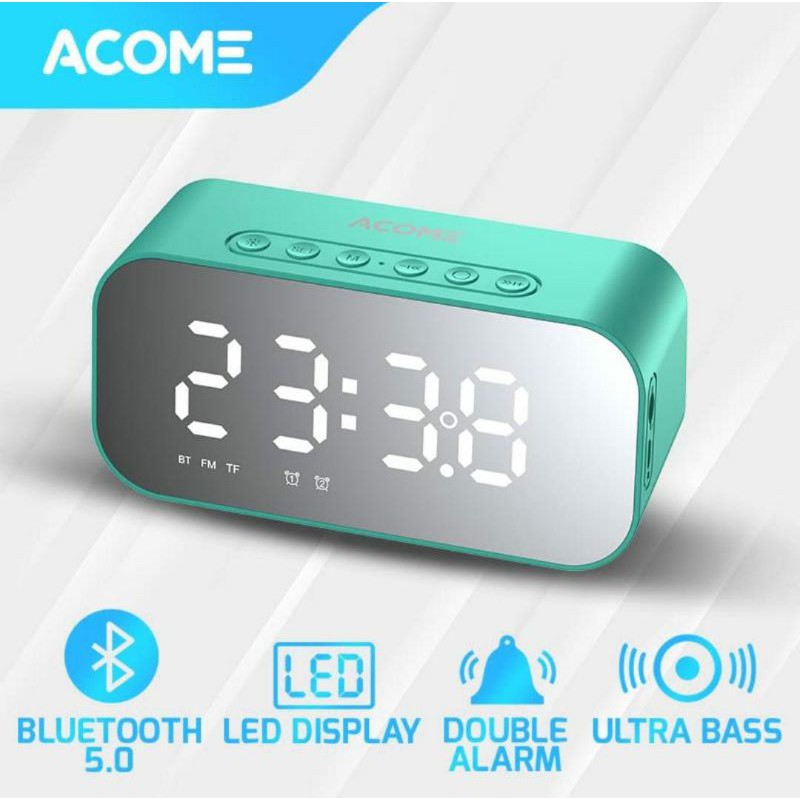 Speaker Bluetooth 5.0 Acome Layar LED