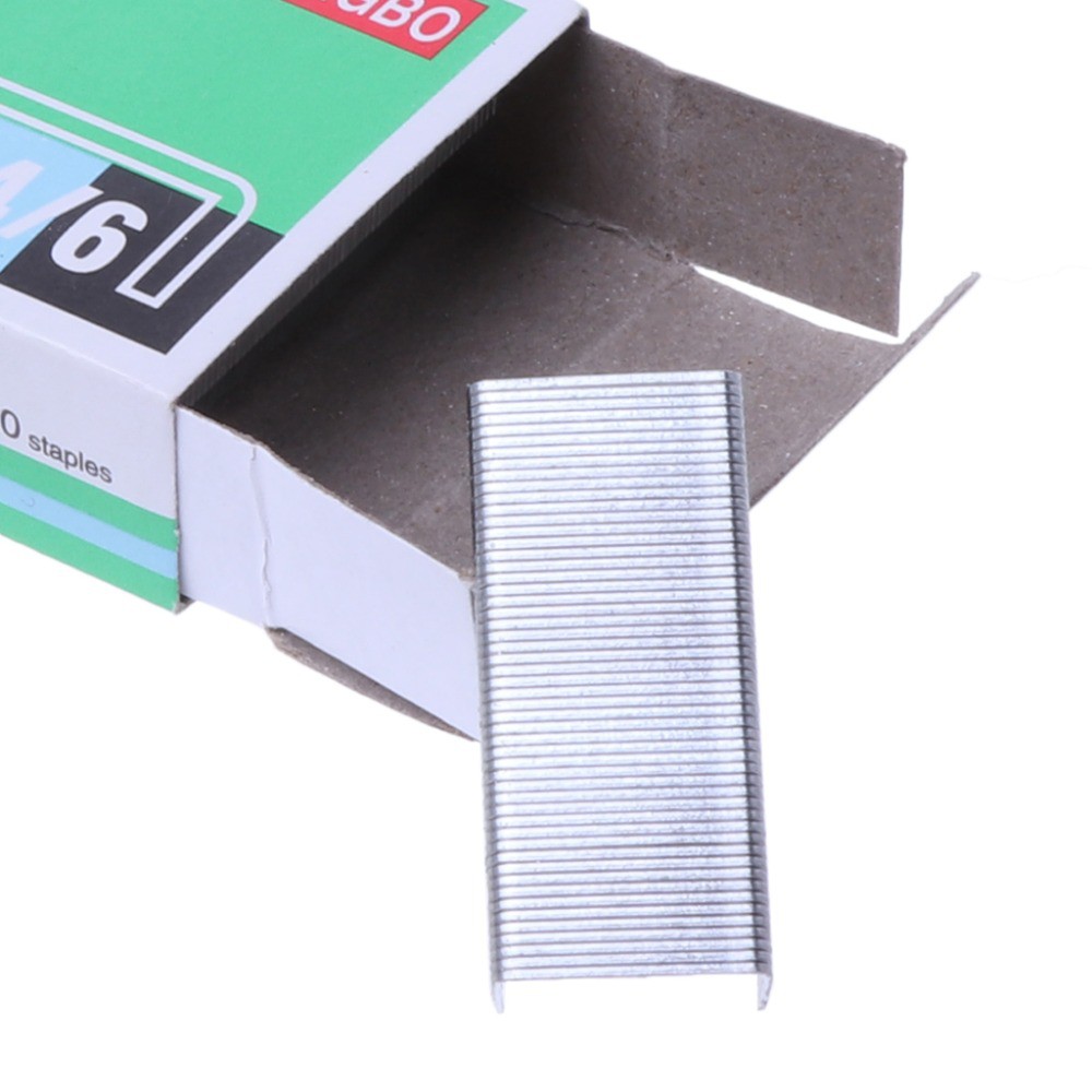 

Free Ongkir ya 1000Pcs/Box 24/6 Metal Staples For Stapler Office School Supplies Stationery New