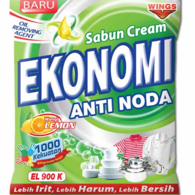 SABUN EKONOMI 900K.SATU DUS 12 BKS