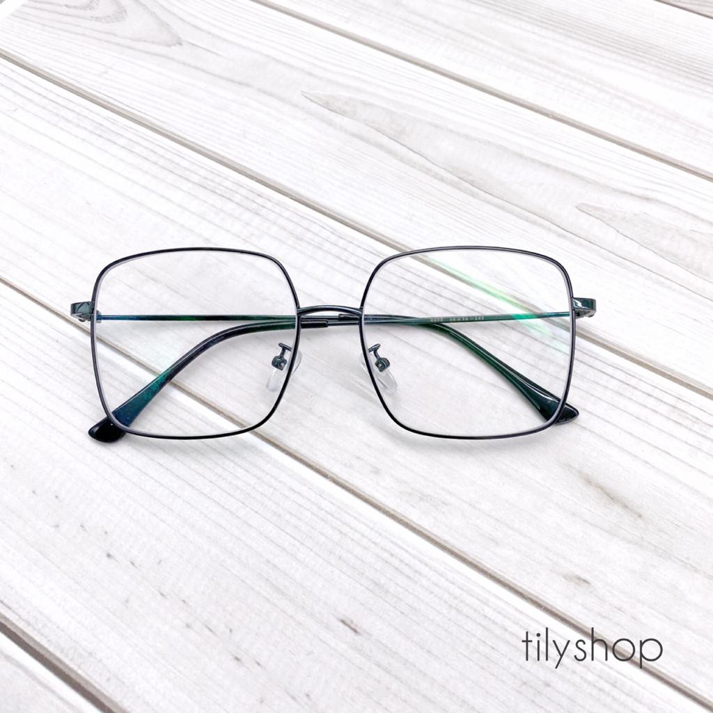 Frame Kacamata Minus Anti Radiasi 0095 Fashion Korea Square Pria Wanita Kacamata Minus TERMURAH