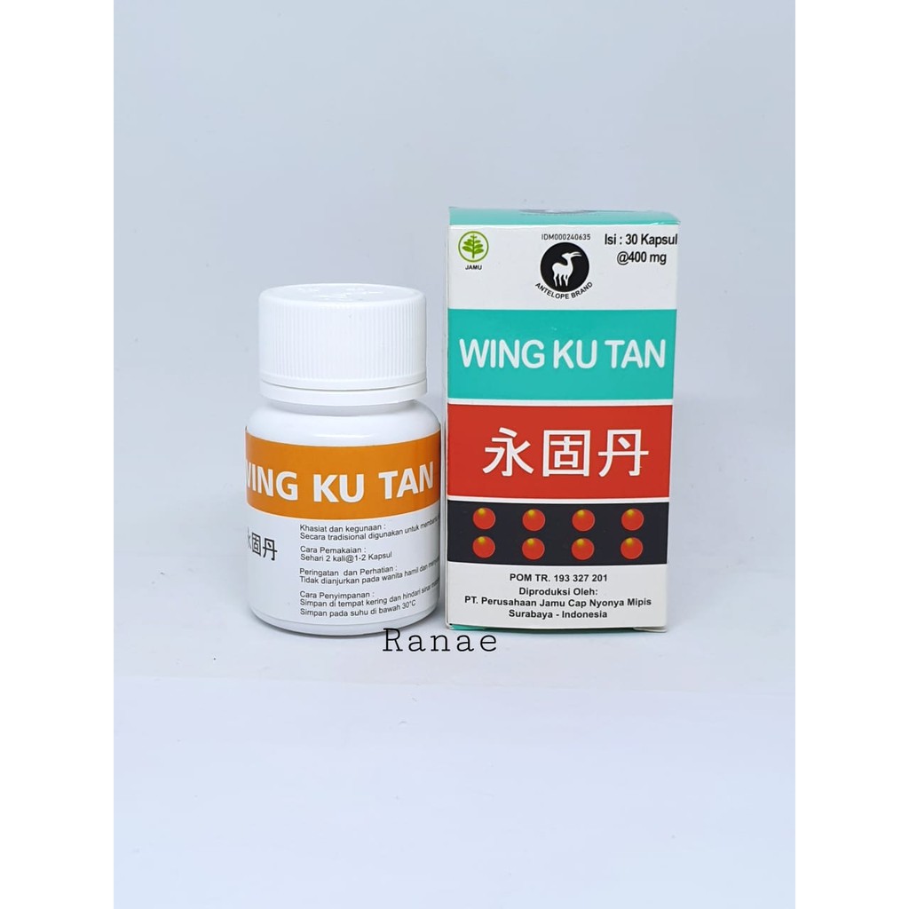 WING KU TAN NEW PACKING - the musk fructure bone joining pill / bonkap