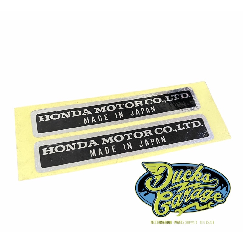 sticker detail swing arm honda c50 c70 c90 cb100 cb125 s90 Original