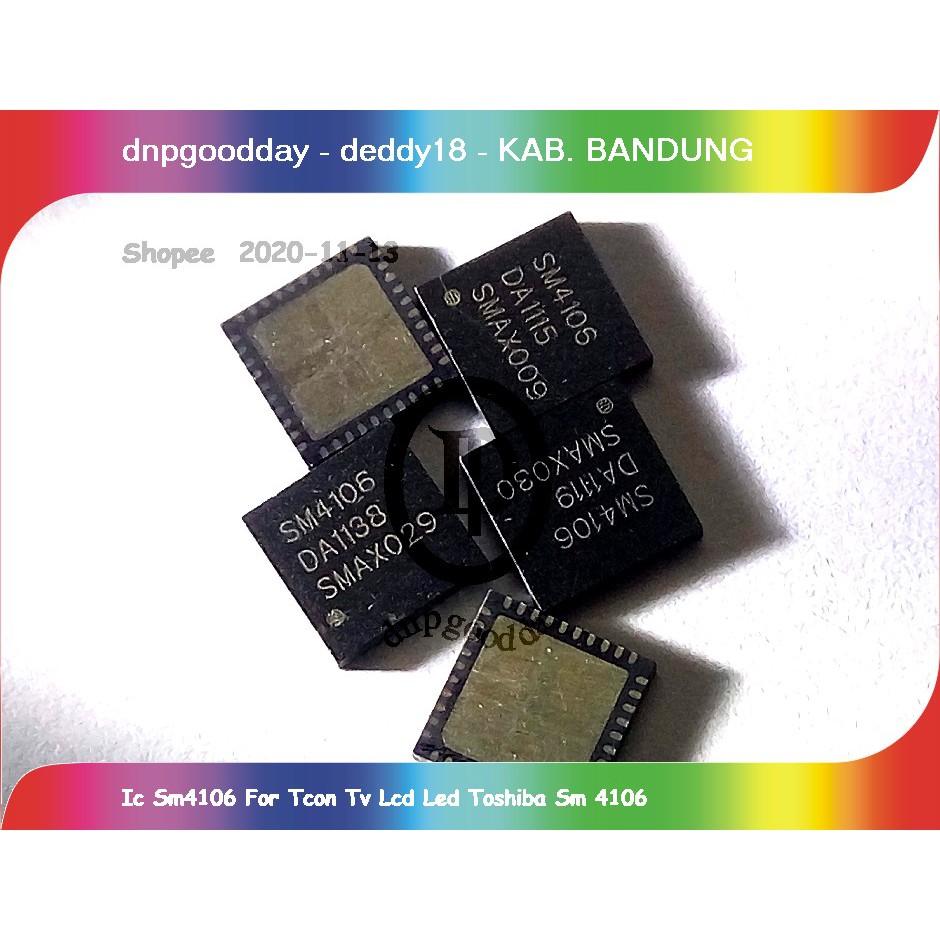 Ic Sm4106 For Tcon Tv Lcd Led Toshiba Sm 4106