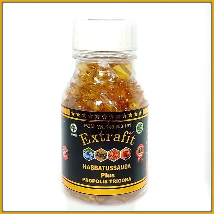 Minyak Habbatusauda Zaitun Extra Propolis Trigona 4 in 1 Morbio 200 kapsul