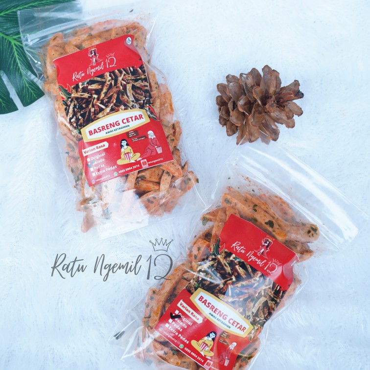 500gr BASRENG CETAR/BASRENG DAUN JERUK/BAKSO GORENG KRIUK-Balado