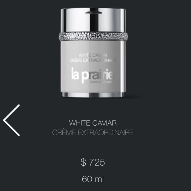 La Prairie White Caviar Creme Extraordinaire
