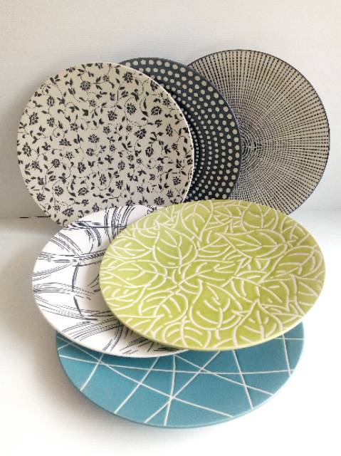 Grosir Piring Keramik / Piring Hias Keramik / Piring Keramik Texture 27-01 VlrX0aI5D19AX