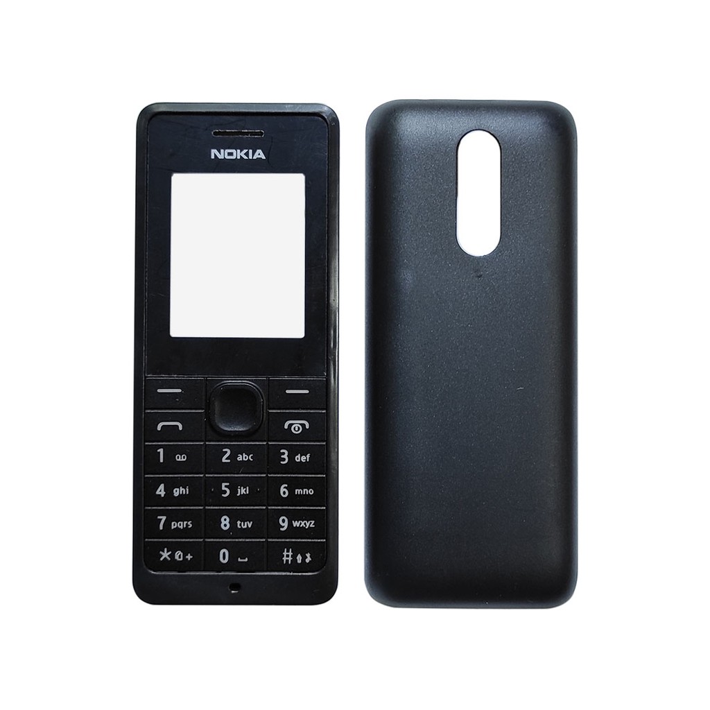 CASING NOKIA 106 2013 / 107 2103 KESING + BACK COVER / WARNA RANDOM