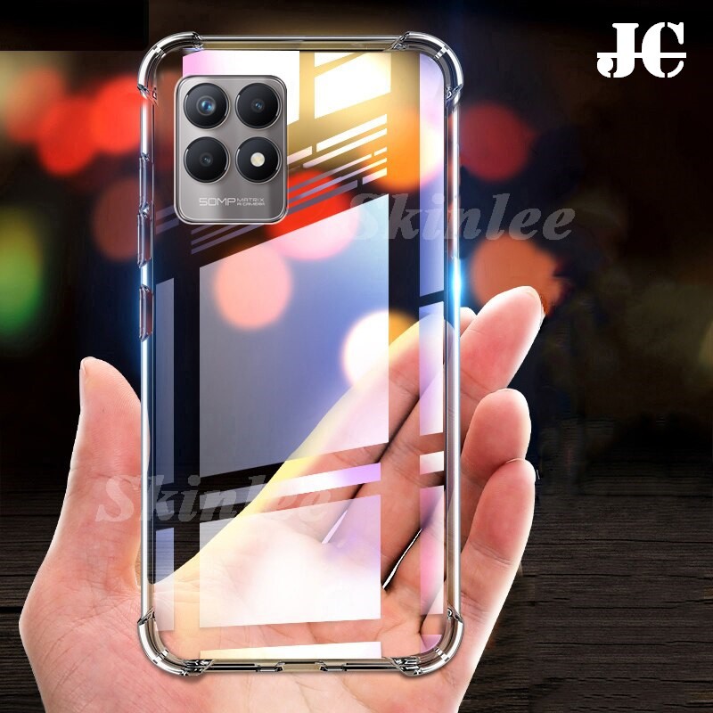 Corner Protection Clear Softcase Realme 8i Realme 8i Case Cover
