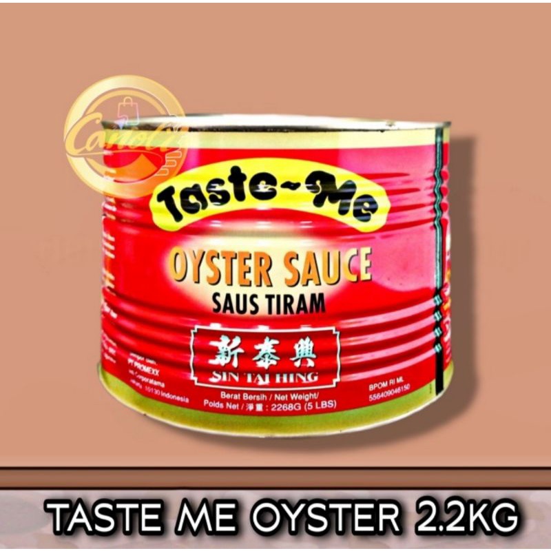 taste me saus tiram oyster 2,2kg / halal