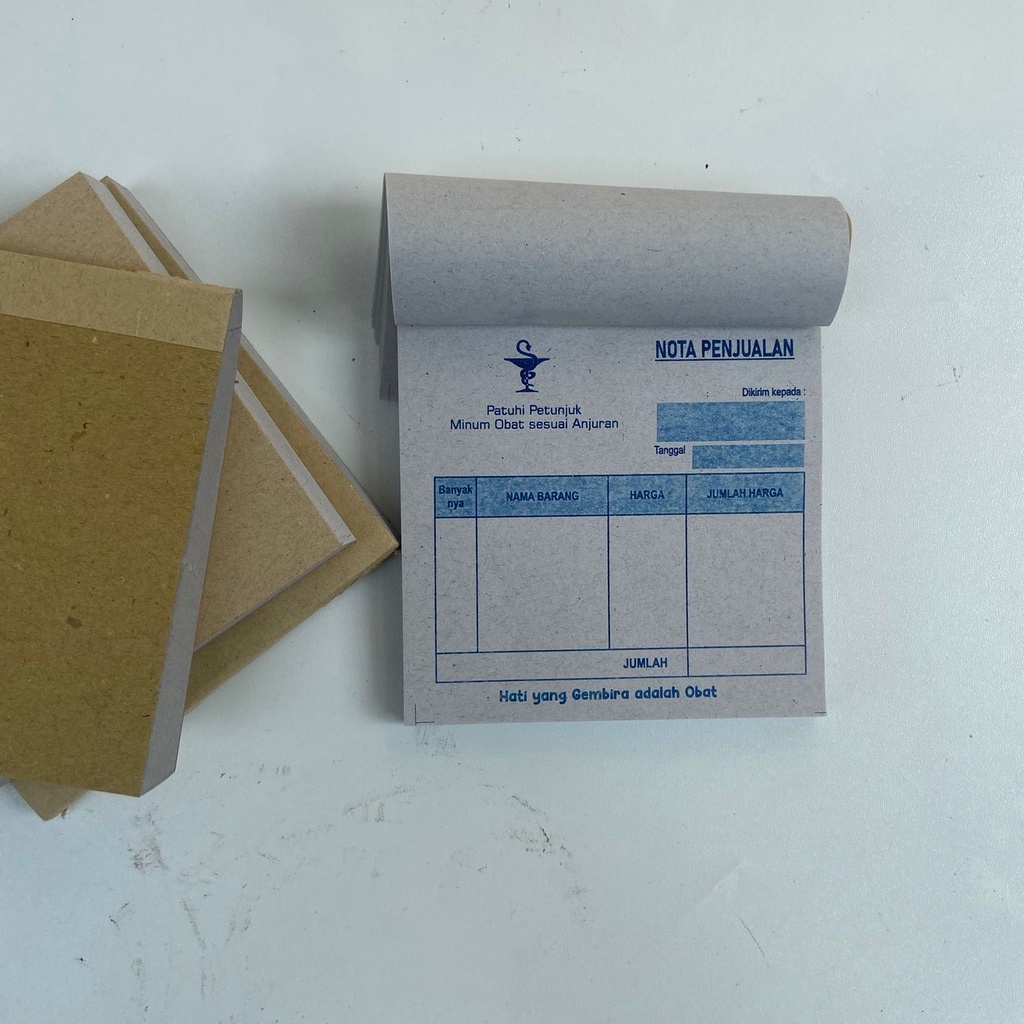 

Nota Apotek Polosan, Buku Nota Apotek, Nota Instan untuk Apotek, blangko nota