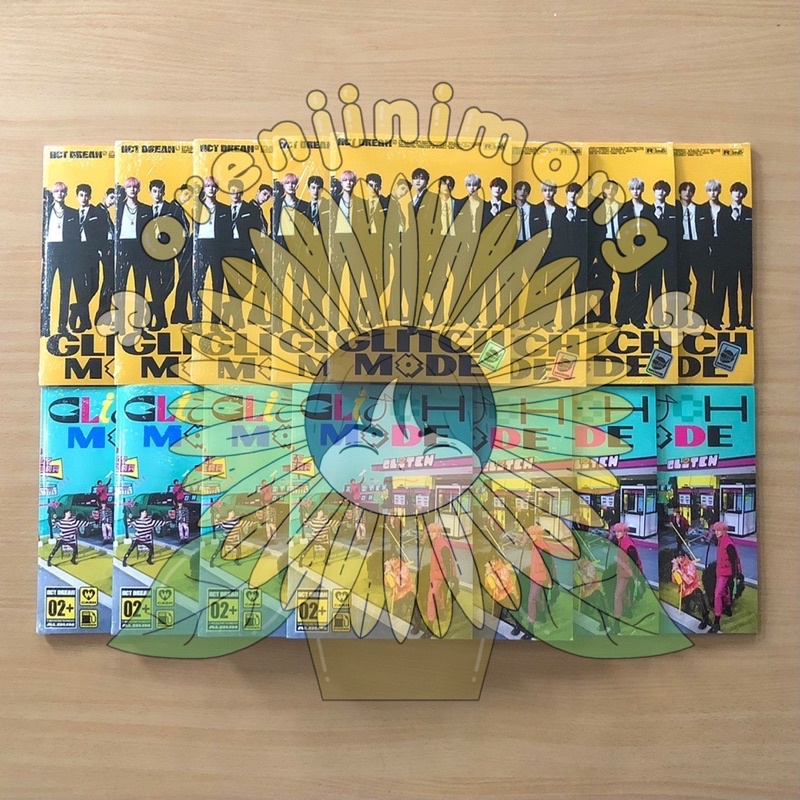 PELUNASAN ALBUM NCT DREAM GLITCH MODE X Y GLOBAL MUSIC