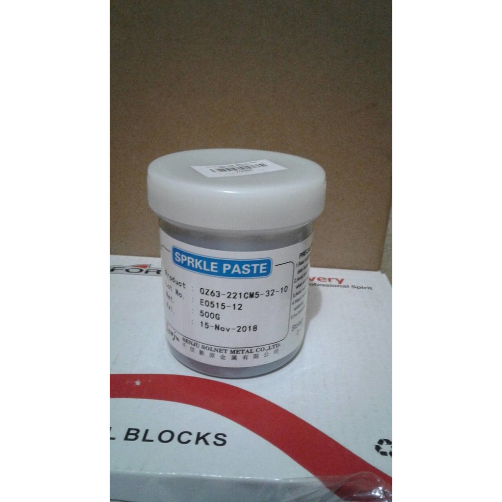 

Unik Timah Cair Sprkle White Label 500g Original Berkualitas