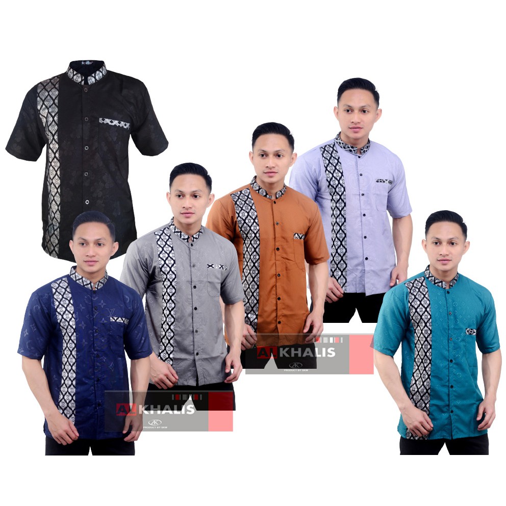 koko syubbanul muslimin koko azzahir koko baju batik Alkhalis