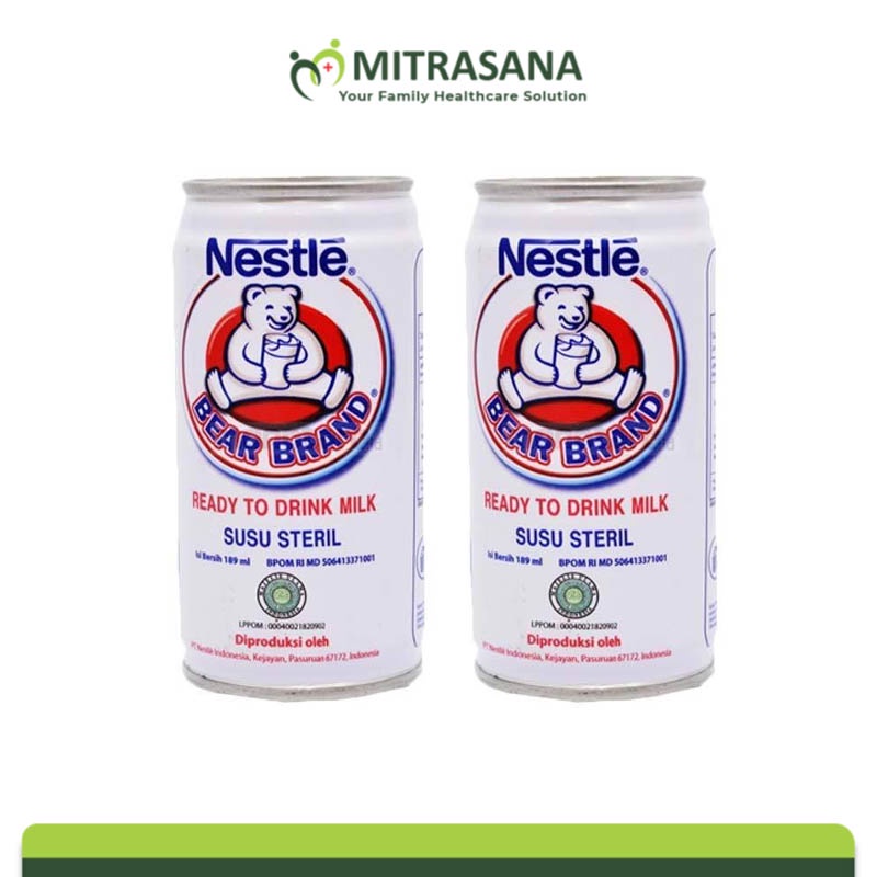 

Bear BRAND RTD Milk 189 ML - Susu Beruang