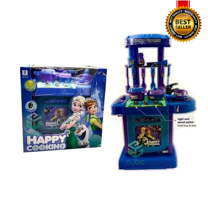 Mainan Kitchen Play Set Frozen Mainan Masak Dapur Anak