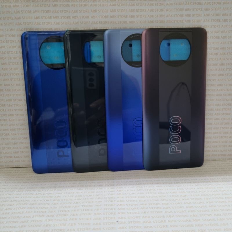 BACKDOOR BACK COVER CASING KESING TUTUP BELAKANG XIAOMI POCO X3 NFC / POCO X3 PRO ORIGINAL