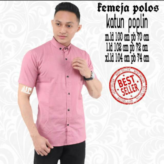 KEMEJA PRIA MENS POLOSAN LENGAn PENDEK COOLMAN PAKIAN PRIA CASUAL PAKAIAN DINAS PNS KERJA SIZE MLXL