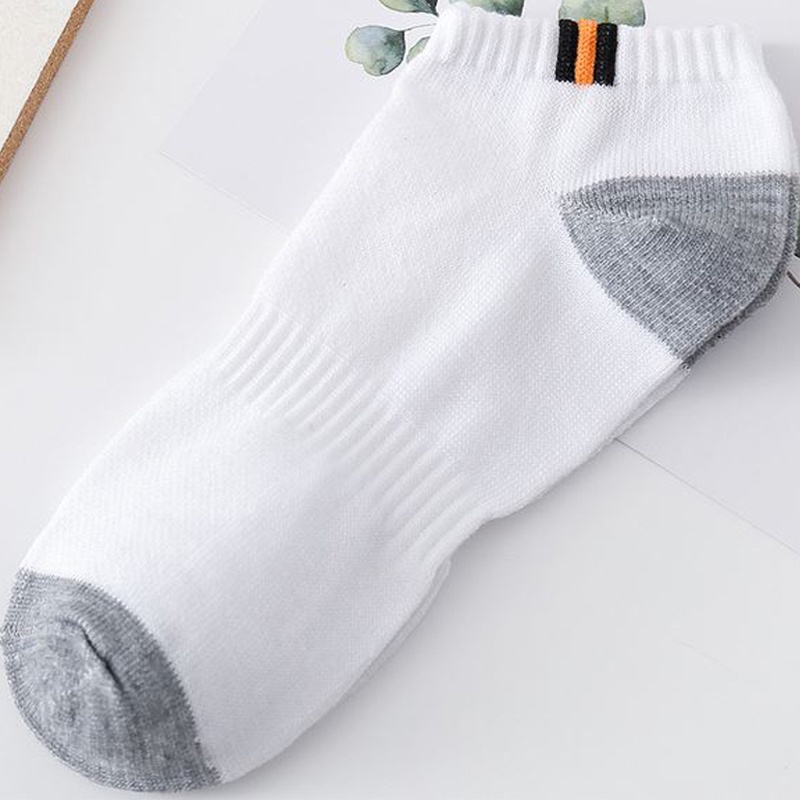 GANNISE - Kaos Kaki Polos Panjang Diatas Mata Kaki Kaoskaki Office Olahraga Fashion KK0007-KK0004 GRAY