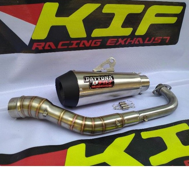 KNALPOT DAYTONA SLASH GP TAPER NMAX AEROX VARIO SCOOPY BEAT GENIO MIO PCX ADV DLL